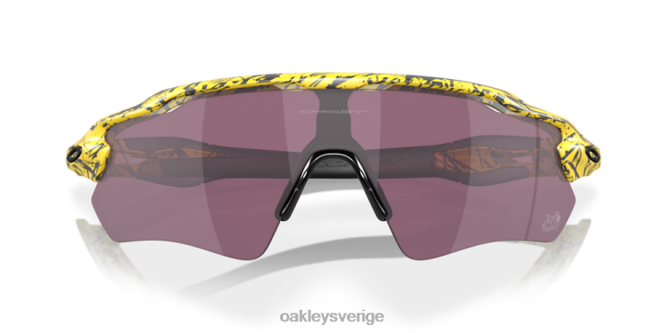 Oakley 2023 tour de france radar ev path T8RX0729 prizm road svarta linser, tdf splatterram