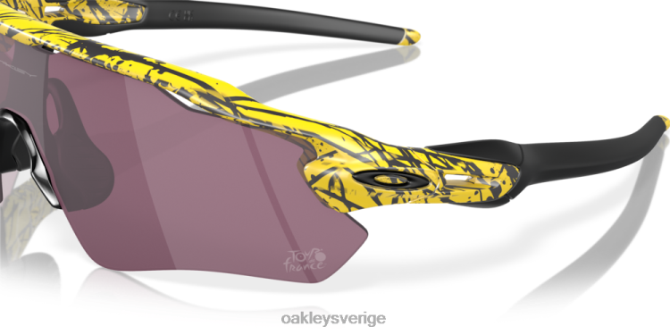 Oakley 2023 tour de france radar ev path T8RX0729 prizm road svarta linser, tdf splatterram