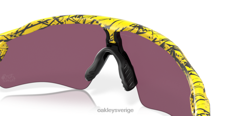 Oakley 2023 tour de france radar ev path T8RX0729 prizm road svarta linser, tdf splatterram