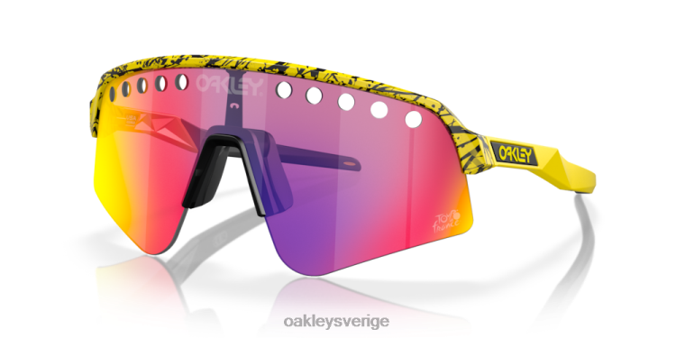 Oakley 2023 tour de france sutro lite svep T8RX01018 prizm väglinser, tdf splatterram