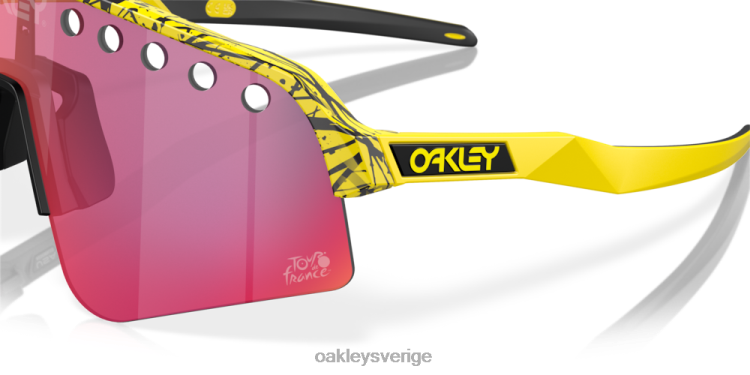 Oakley 2023 tour de france sutro lite svep T8RX01018 prizm väglinser, tdf splatterram
