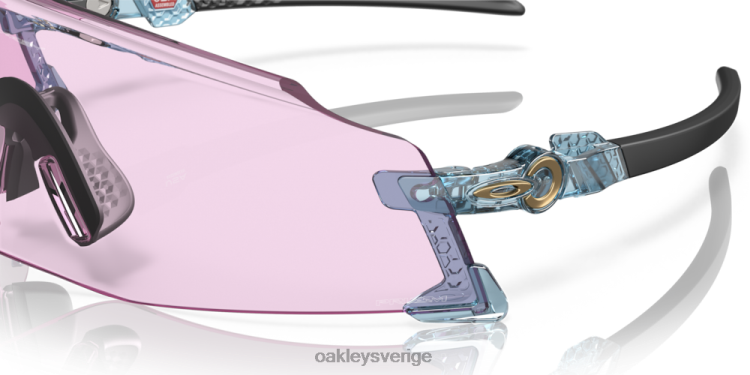 Oakley Kato upptäck samling T8RX0124 prizm linser med lågt ljus, genomskinlig stonewash ram