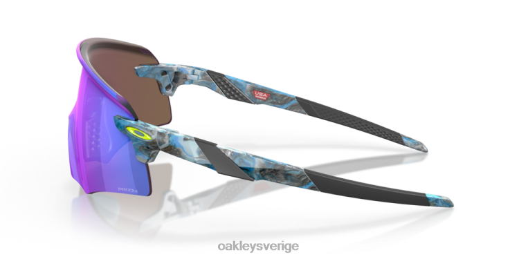 Oakley encoder (låg brygganpassning) fristadssamling T8RX0174 prizm sapphire linser, helgedom swirl ram