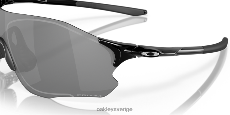 Oakley evzero-bana (låg bropassning) T8RX0887 prizm svarta linser, polerad svart båge
