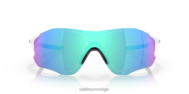 Oakley evzero-bana (låg bropassning) T8RX0888 prizm safir linser, polerad vit båge