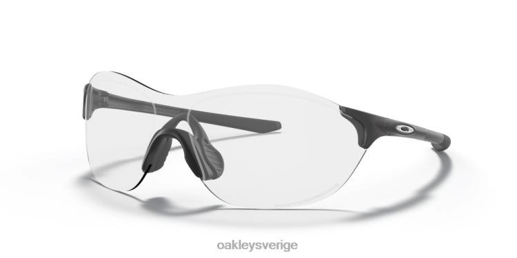 Oakley evzero swift (låg brygganpassning) T8RX0933 klara till svarta iridium fotokroma linser, stålram
