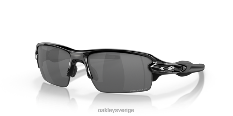Oakley flak 2.0 (låg bryggpassning) T8RX0868 prizm svarta polariserade linser, polerad svart båge