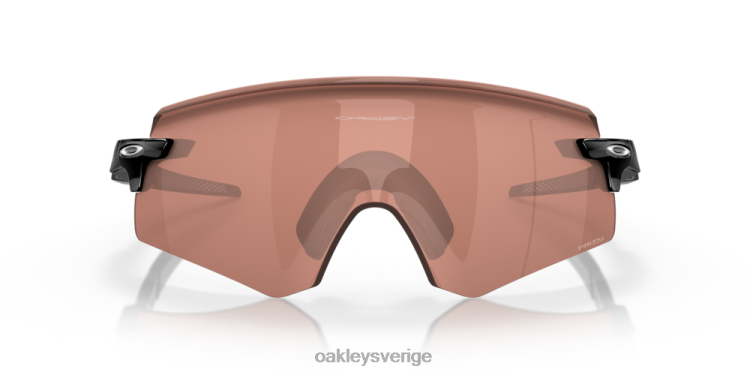 Oakley kodare (låg bryggpassning) T8RX01061 prizm mörka golflinser, polerad svart båge