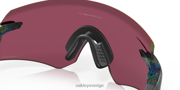Oakley kodare (låg bryggpassning) T8RX01062 prizm väglinser, mörk galaxbåge