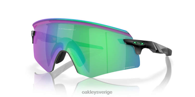 Oakley kodare (låg bryggpassning) T8RX01066 prizm jade linser, ram i matt svart bläck