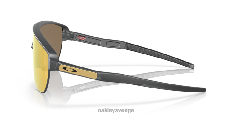 Oakley korridor (låg bropassning) T8RX0167 24k iridiumlinser, ram i matt kolfiber