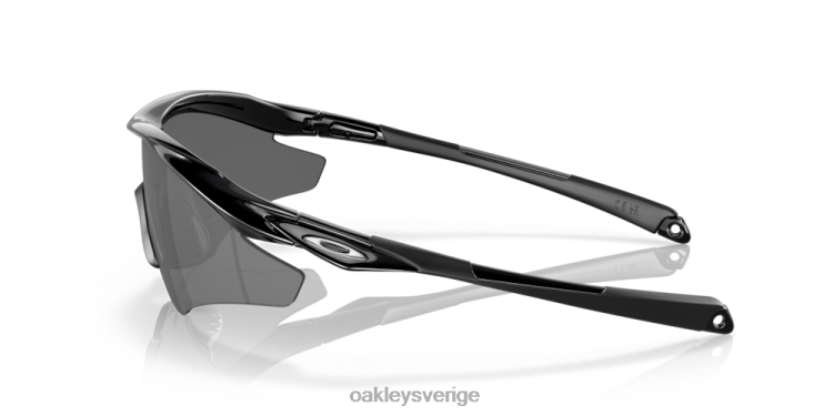 Oakley m2 ram T8RX0732 svarta iridiumlinser, polerad svart båge