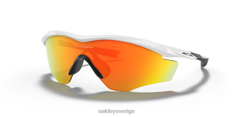 Oakley m2 ram xl T8RX0175 fire iridium linser, polerad vit ram
