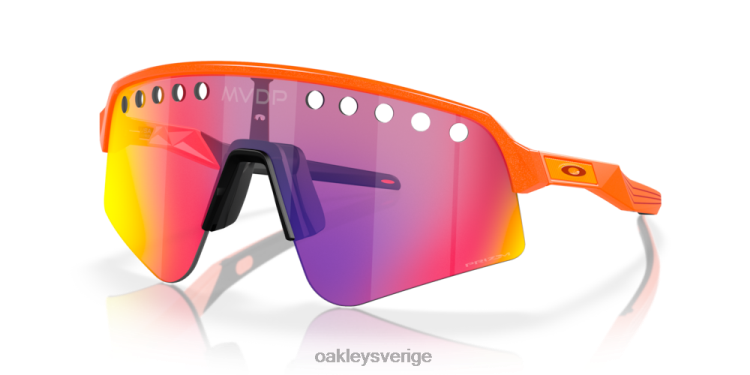 Oakley mathieu van der poel signaturserien sutro lite sweep T8RX01017 prizm väglinser, orange gnistrande båge