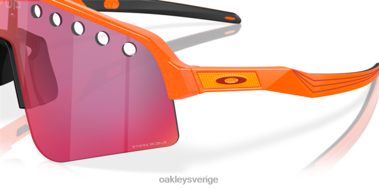 Oakley mathieu van der poel signaturserien sutro lite sweep T8RX01017 prizm väglinser, orange gnistrande båge
