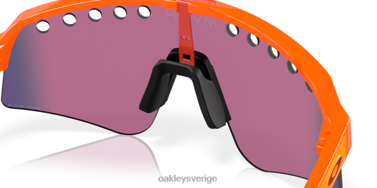 Oakley mathieu van der poel signaturserien sutro lite sweep T8RX01017 prizm väglinser, orange gnistrande båge