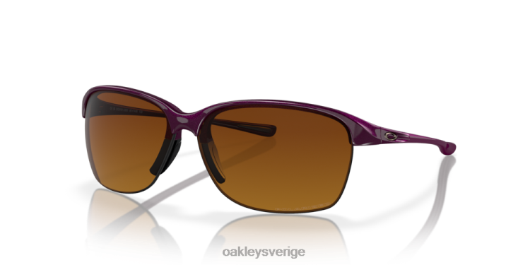 Oakley omöjlig att stoppa T8RX0694 bruna gradientpolariserade linser, ram för hallonspritzer