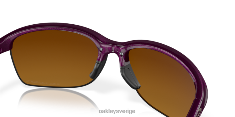 Oakley omöjlig att stoppa T8RX0694 bruna gradientpolariserade linser, ram för hallonspritzer