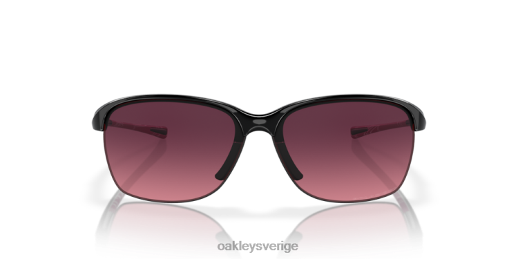 Oakley omöjlig att stoppa T8RX0695 rosegradient polariserade linser, polerad svart båge