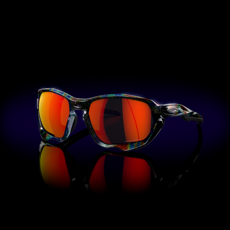 Oakley plazma (låg bropassning) T8RX0583 prizm grå linser, mattsvart båge
