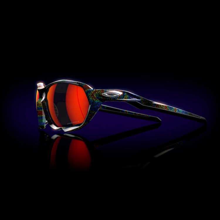 Oakley plazma (låg bropassning) T8RX0583 prizm grå linser, mattsvart båge