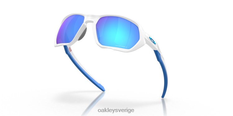 Oakley plazma (låg bropassning) T8RX0589 prizm sapphire linser, matt vit båge