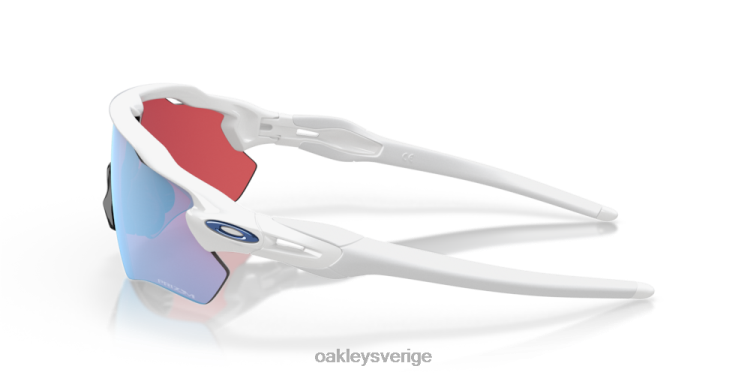 Oakley radar ev väg T8RX029 prizm snow sapphire linser, polerad vit båge