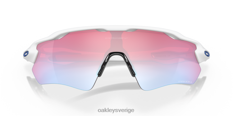 Oakley radar ev väg T8RX029 prizm snow sapphire linser, polerad vit båge