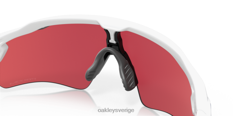 Oakley radar ev väg T8RX029 prizm snow sapphire linser, polerad vit båge