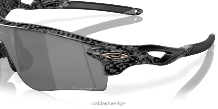 Oakley radarlåsbana (låg bropassning) T8RX0708 prizm svarta linser, kolfiberram