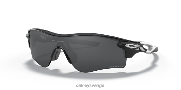 Oakley radarlåsbana (låg bropassning) T8RX0712 prizm svarta polariserade linser, polerad svart båge