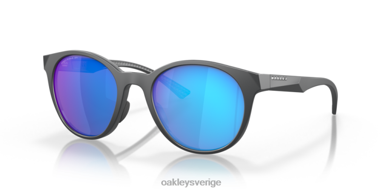 Oakley spindrift T8RX01087 prizm safirpolariserade linser, ram i matt kolfiber