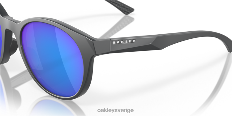 Oakley spindrift T8RX01087 prizm safirpolariserade linser, ram i matt kolfiber