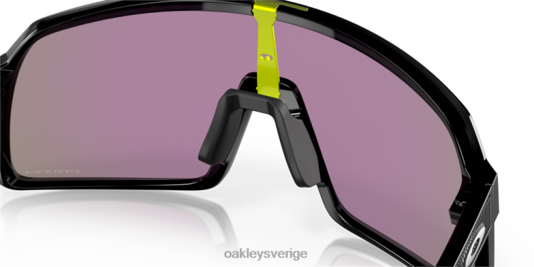 Oakley sutro T8RX078 prizm jade linser, svart bläck ram