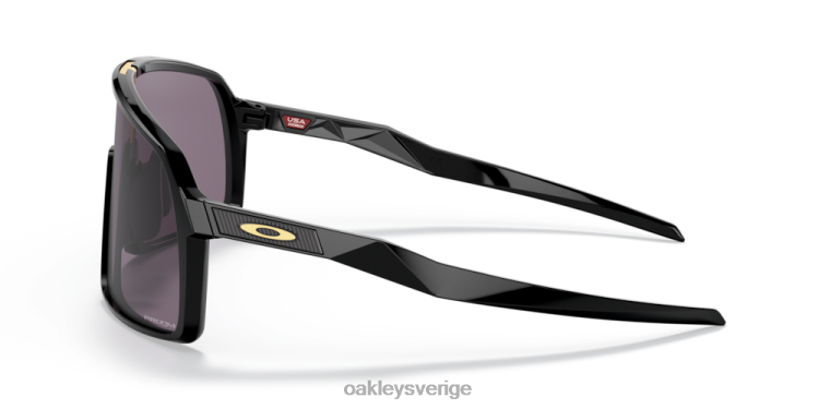 Oakley sutro (låg bropassning) T8RX0474 prizm grå linser, polerad svart båge