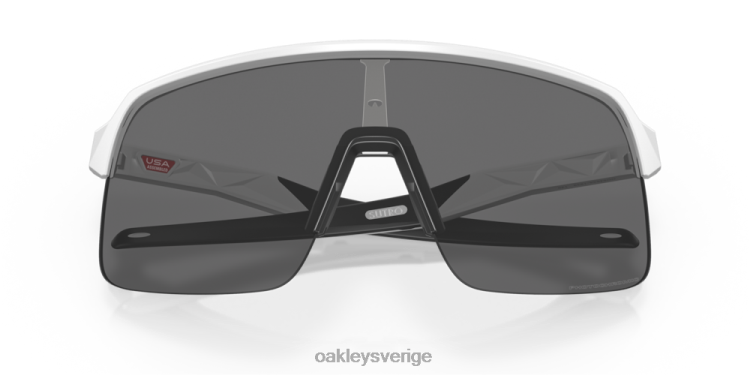 Oakley sutro lite (låg bryggpassning) T8RX0454 klara till svarta iridium fotokroma linser, matt vit ram