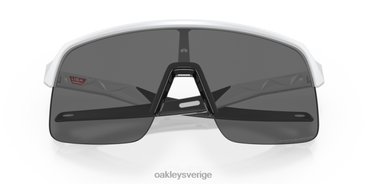 Oakley sutro lite (låg bryggpassning) T8RX0454 klara till svarta iridium fotokroma linser, matt vit ram