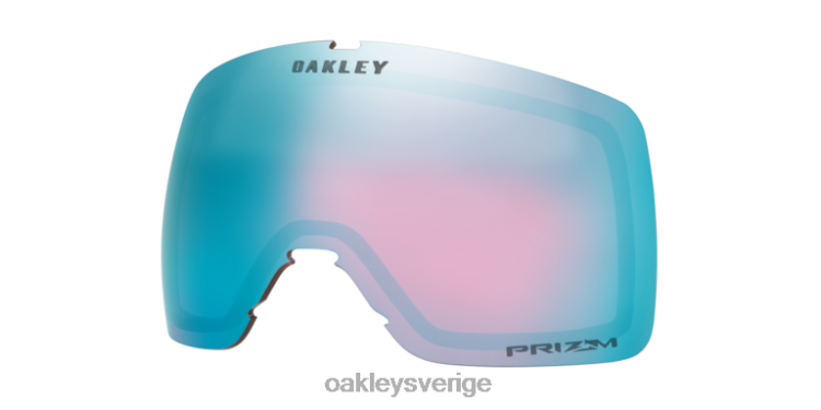 Oakley Ersättningslins för flight tracker T8RX01607 prizm snow sapphire iridium linser