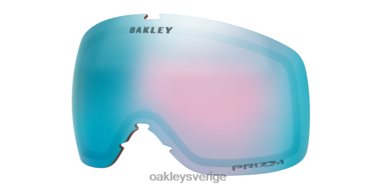 Oakley Ersättningslins för flight tracker m T8RX01618 prizm snow sapphire iridium linser