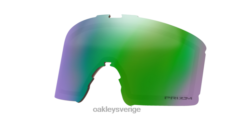 Oakley line miner m ersättningslins T8RX02090 prizm snö jade iridium linser