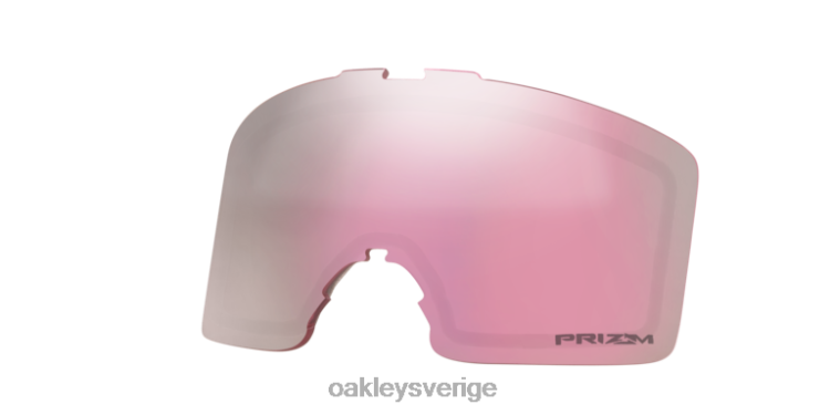 Oakley line miner s (youth fit) ersättningslins T8RX02098 prizm snow hi rosa linser