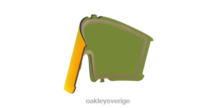 Oakley mållinje m utbyteslins T8RX01699 brand iridium linser
