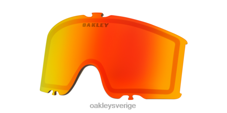 Oakley mållinjens ersättningslins T8RX01703 brand iridium linser
