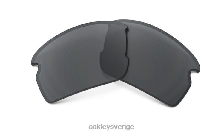 Oakley Flak 2.0 ersättningslins T8RX01149 svarta iridiumlinser