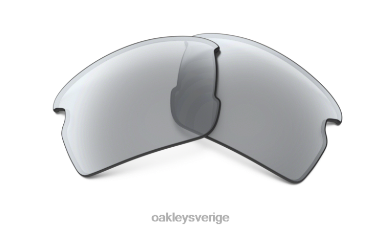 Oakley Flak 2.0 (låg bryggpassning) ersättningslins T8RX01858 skiffer iridium linser