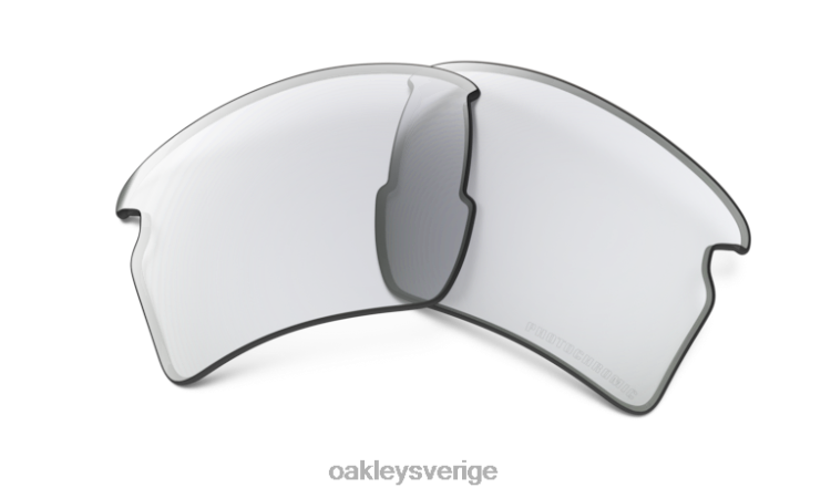 Oakley Flak 2.0 xl utbyteslins T8RX01495 klara till svarta iridium fotokroma linser