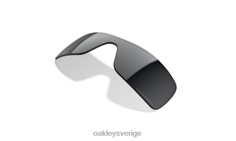 Oakley batwolf ersättningslins T8RX01437 svarta iridiumpolariserade linser