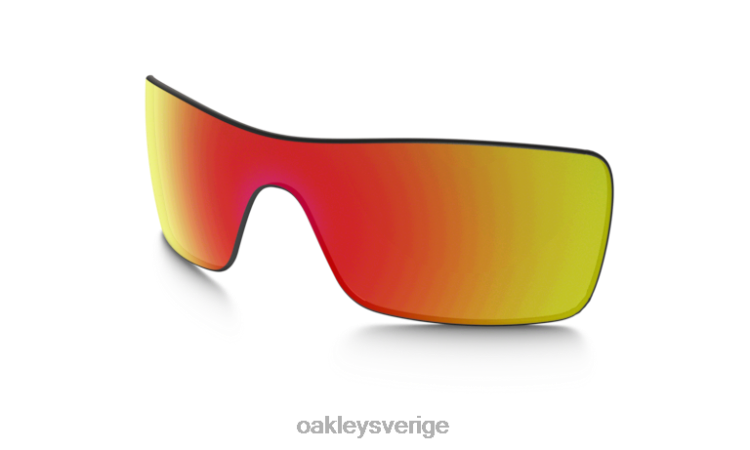 Oakley batwolf ersättningslins T8RX01439 rubin iridium linser