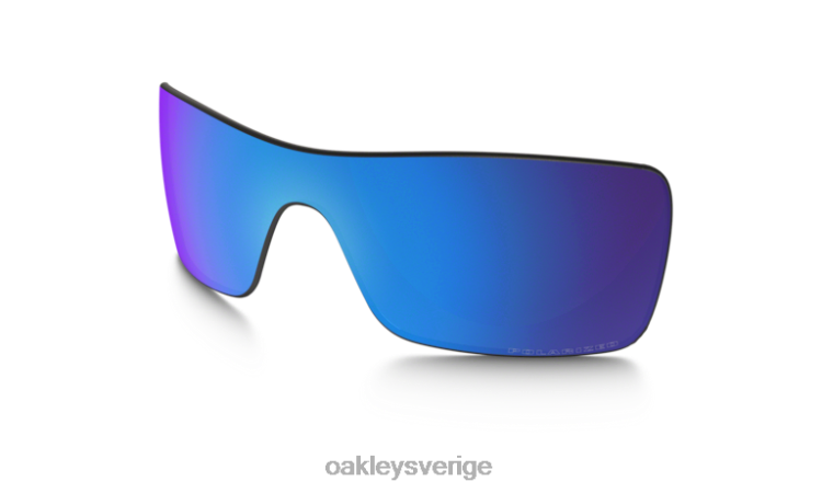 Oakley batwolf ersättningslins T8RX01443 safir iridium polariserade linser