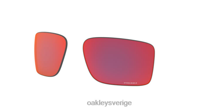 Oakley dubbelkantsersättningslins T8RX01416 torch iridium polariserade linser